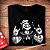 Camiseta Marinheiro Tatuado para adulto com mangas curtas na cor Preta - Imagem 2