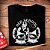 Camiseta Dj Old School para adulto com mangas curtas na cor Preta - Imagem 2