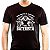 Camiseta Quem precisa de academia sou baterispara adulto com mangas curtas na cor Preta - Imagem 1