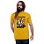Camiseta Alice in Chains 2.0 Down in a Hole para adulto com mangas curtas na cor Mostarda - Imagem 3