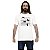 Camiseta Cats and Notes para adulto com mangas curtas na cor Branca - Imagem 3