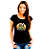 Camiseta Snoopy paz e amor para adulto com mangas curtas na cor Preta - Imagem 4