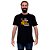 Camiseta Eat Sleep Play Drums Repeat para adulto com mangas curtas na cor Preta - Imagem 2