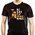 Camiseta Eat Sleep Play Drums Repeat para adulto com mangas curtas na cor Preta - Imagem 1