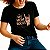 Camiseta My Mom Rocks para adulto com mangas curtas na cor Preta - Imagem 1