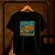 Camiseta Van Gogh Quarto do Guitarrista para adulto com mangas curtas na cor Preta - Imagem 2