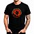 Camiseta Só que carrega a batera nas costas sabe o peso do rock adulto com mangas curtas na cor preta - Imagem 1