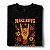 Camiseta Make Riffs Not War tamanho adulto com mangas curtas na cor preta - Imagem 3
