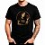 Camiseta Branca de Neve In rock i trust tamanho adulto com mangas curtas na cor preta - Imagem 1