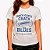 Camiseta Troco gente chata por Blues tamanho adulto com mangas curtas na corbranca - Imagem 2
