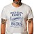 Camiseta Troco gente chata por Blues tamanho adulto com mangas curtas na corbranca - Imagem 1