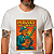 Camiseta In blues we trust cigarbox tamanho adulto com mangas curtas na cor branca - Imagem 1