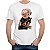 Camiseta White Side of the Moon tamanho adulto com mangas curtas na cor branca - Imagem 1