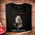 Camiseta Não sou velha sou vintage tamanho adulto com mangas curtas na cor preta - Imagem 2