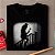 Camiseta Nosferatu Guitarrista tamanho adulto com mangas curtas na cor preta - Imagem 3