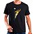 Camiseta preta Freddie Singin in the rain tamanho adulto com mangas curtas na cor preta - Imagem 1