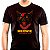 Camiseta premium Meowie Starcat tamanho adulto com mangas curtas na cor preta - Imagem 2