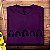 Oferta Relâmpago - Camiseta premium Deep Purple Faces P Masculina Roxa - Imagem 1