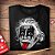 Oferta Relâmpago - Camiseta premium Eisntein Roqueiro P Masculina - Imagem 1