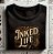Oferta Relâmpago - Camiseta premium Inked Life tamanho M preta masculina - Imagem 1