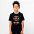 Camiseta Only Rock Unissex Infantil Preta - Imagem 1