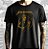 Camiseta Mozart Guitarrista tamanho adulto na cor preta - Imagem 2