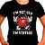 Camiseta Im not old im vintage vinil premium para adulto com mangas curtas na cor Preta - Imagem 2