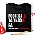 Camiseta Roqueiro & Tatuado & Pai Premium tamanho adulto com mangas curtas na cor preta - Imagem 3