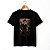 Camiseta cinema mudo Grunge para adulto com mangas curtas na cor Preta premium - Imagem 3
