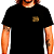 Camiseta Vinily Sounds Better para adulto com mangas curtas na cor Preta com Impressão frente e costas premium - Imagem 1