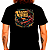 Camiseta Vinily Sounds Better para adulto com mangas curtas na cor Preta com Impressão frente e costas premium - Imagem 2