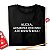 Camiseta Alexa aumenta que isso ai e rock and roll para adulto com mangas curtas na cor Preta premium - Imagem 4