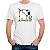 Camiseta Oasis Snoopy tamanho adulto na cor branca com mangas curtas premium - Imagem 1