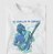 Camiseta 6 strings World com mangas curtas na cor branca premium - Imagem 4