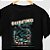 Camiseta Surfing Souls com mangas curtas na cor preta premium - Imagem 1