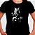 Camiseta Cat Player com mangas curtas na cor preta premium - Imagem 2