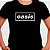 Camiseta Oasis Logo tamanho adulto na cor preta com mangas curtas premium - Imagem 3