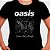 Camiseta Oasis Definitely Maybe tamanho adulto na cor preta com mangas curtas premium - Imagem 3