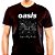 Camiseta Oasis Definitely Maybe tamanho adulto na cor preta com mangas curtas premium - Imagem 2