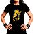 Camiseta Colors of Blues tamanho adulto na cor preta com mangas curtas premium - Imagem 2