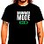 Camiseta Drummer Mode On com mangas curtas na cor preta premium - Imagem 2