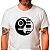 Camiseta Yin Yang Guitarras com mangas curtas na cor branca premium - Imagem 3