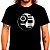 Camiseta Yin Yang Guitarras com mangas curtas na cor preta premium - Imagem 3