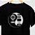 Camiseta Yin Yang Guitarras com mangas curtas na cor preta premium - Imagem 1