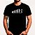 Camiseta Angus Evolution com mangas curtas na cor preta premium - Imagem 2