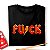 Camiseta Fuck preta com mangas curtas premium - Imagem 2