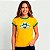 Camiseta We are the Champignons com gola e punhos verdes com mangas curtas premium - Imagem 3