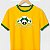 Camiseta We are the Champignons com gola e punhos verdes com mangas curtas premium - Imagem 1