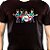 Camiseta Beatles Cartoon Banda tamanho adulto com mangas curtas na cor Preta Premium - Imagem 2