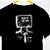 Camiseta rock Alice in Chains Main in the Box tamanho adulto com mangas curtas na cor Preta Premium - Imagem 1